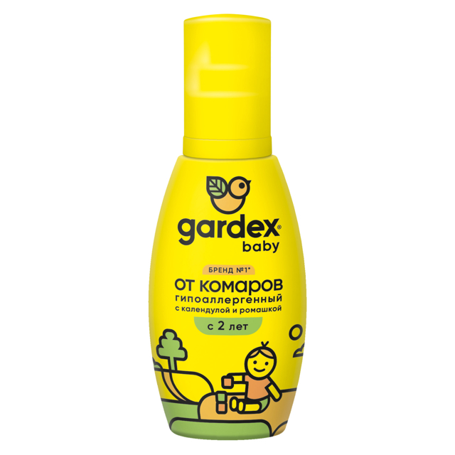 спрей GARDEX Baby от комаров c 2-х лет 100мл