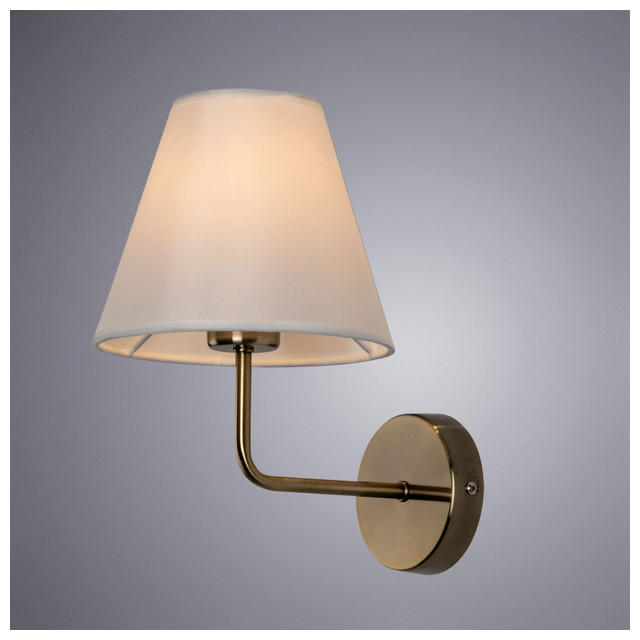 бра ARTE LAMP Elba 1x60Вт E27 металл античная бронза