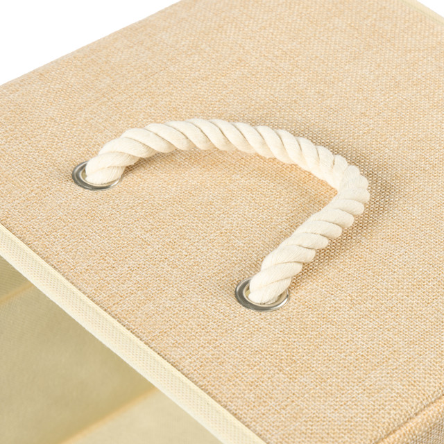 короб для хранения TODELIA Aradin 280х280х280мм бежевый