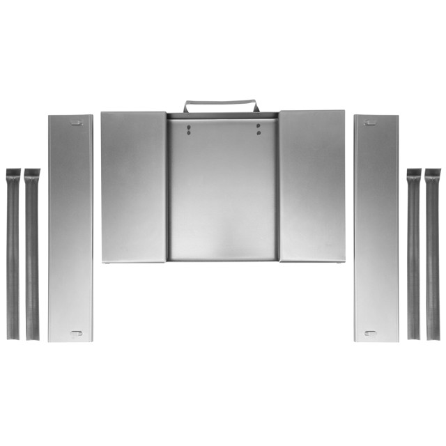 мангал-дипломат PALISAD 410x280x125мм сталь 1,5мм в комплекте 6 шампуров