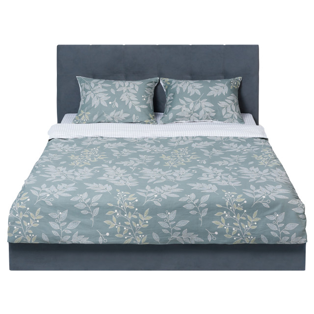 постельное белье 1,5сп GOODNIGHT Bloom сатин 2 нав.50х70см, арт.339376/72