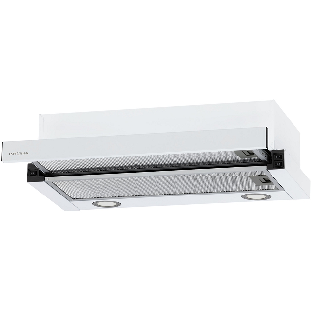 вытяжка встраиваемая KRONA KAMILLA MV 6002 WHITE 60см 1000куб белый