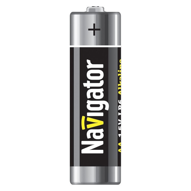батарейка NAVIGATOR АА алкалиновая 12шт