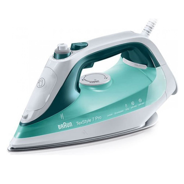 утюг BRAUN SI7042.GR 2400Вт 220г/мин алюминиевый сплав