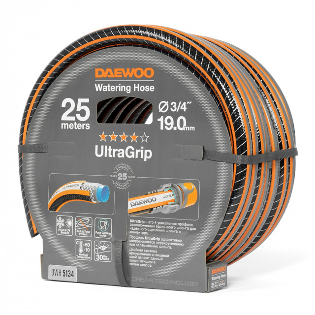 шланг DAEWOO UltraGrip 3/4" 25м