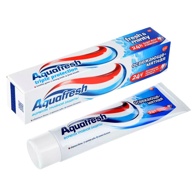 паста зубная AQUAFRESH Total care Освежающая Мята, 100 мл