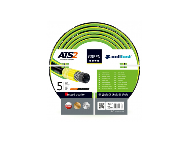 шланг CELLFAST Green ATS2 3/4" 25м 30Бар