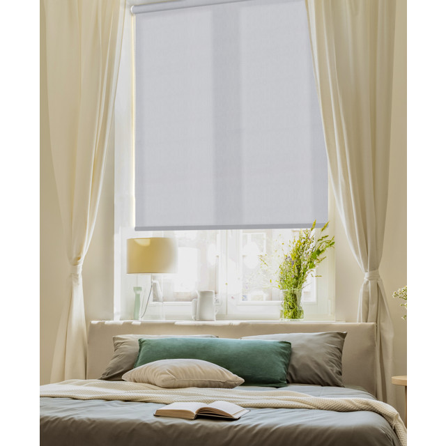 штора рулонная GARDEN Шантунг 70x170см серая, арт.537881070/170V3