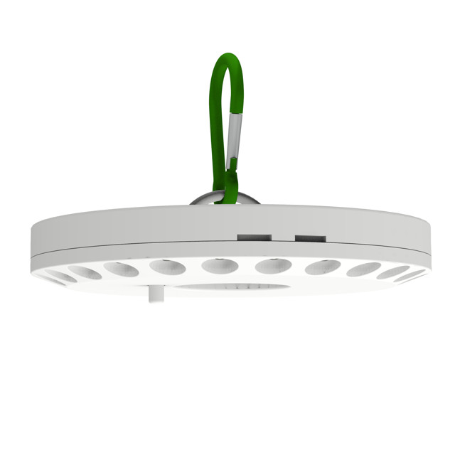 фонарь кемпинговый GAUSS GFL003 300Лм 24LED 3xAA магнит и карабин белый