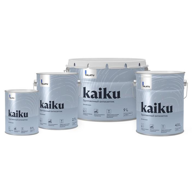 грунт-антисептик TALATU Kaiku 9 л, арт.S1211000010