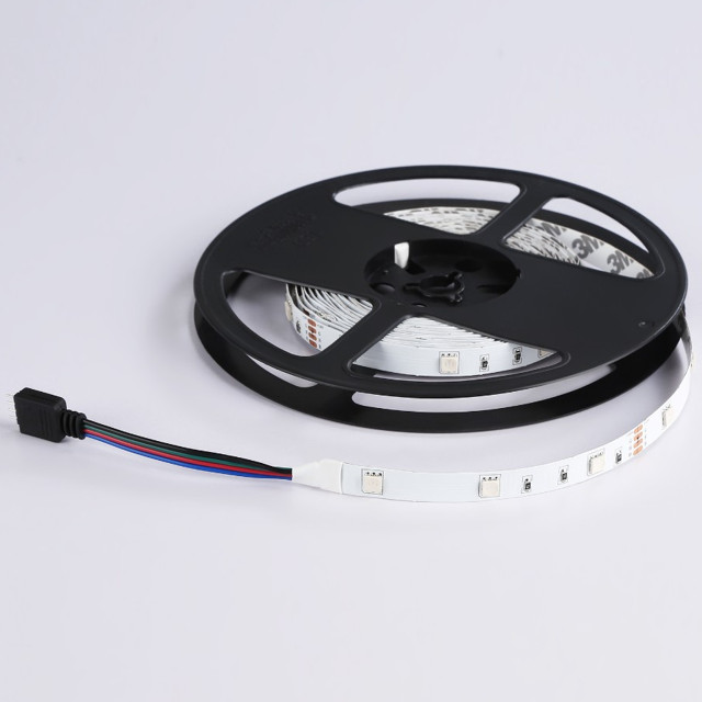 лента светодиодная AMBRELLA 7,2Вт/м 720Лм/м RGB IP20 5м белый