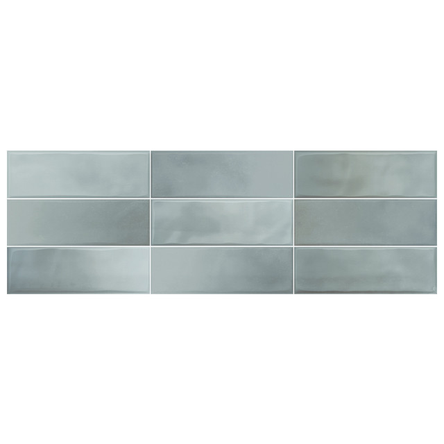 плитка настенная ALMA CERAMICA Style 20х60 зелёный 101