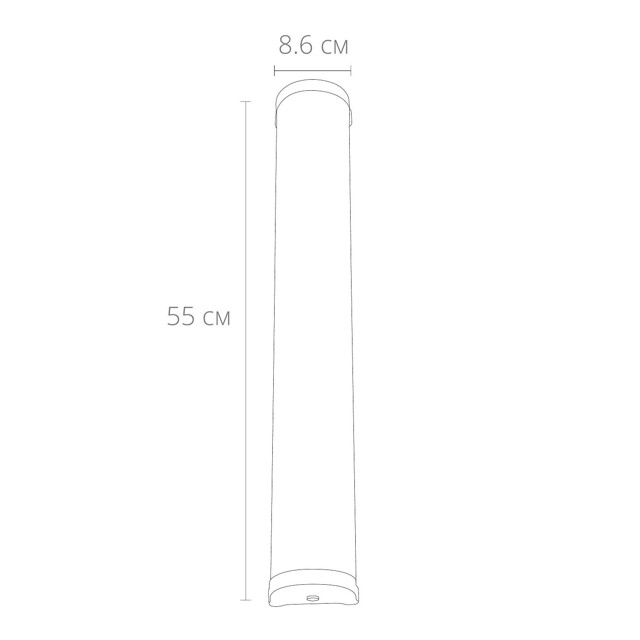 подсветка для ванной комнаты Aqua 4х40Вт E14 230В металл гальванизированный хром