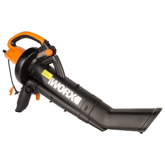 воздуходувка-пылесос электрический WORX WG505E 3000 Вт