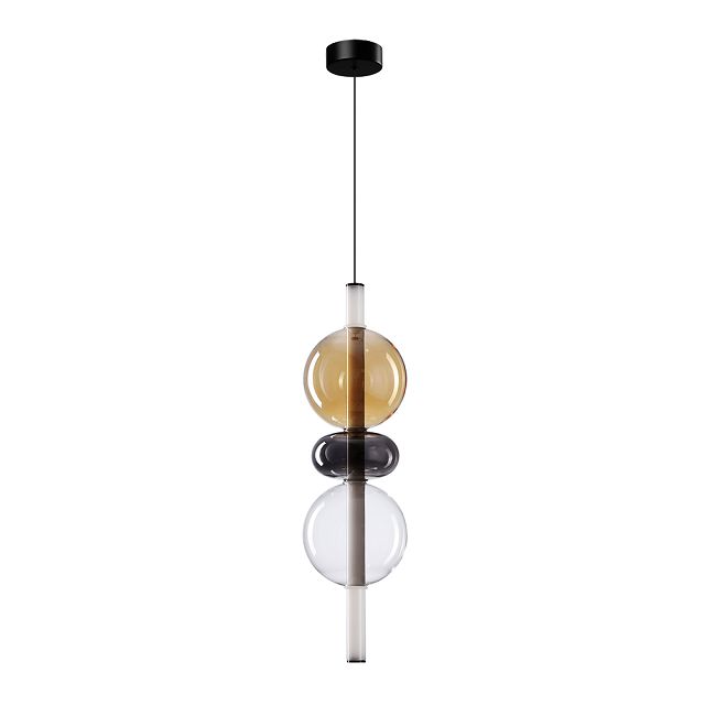 светильник подвесной ARTE LAMP Vassoio LED 1х12Вт металл карамель/черный