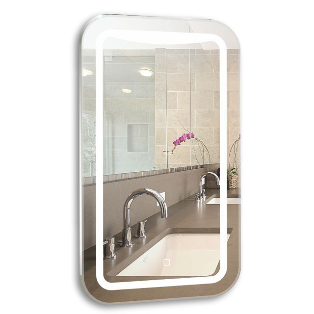 зеркало для ванной SILVER MIRRORS Турин 40х70см LED сенсор диммер