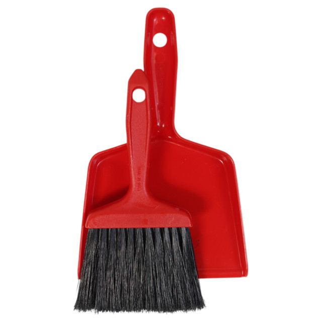 набор для уборки MR BRUSH Auto: щетка-сметка + совок пластик