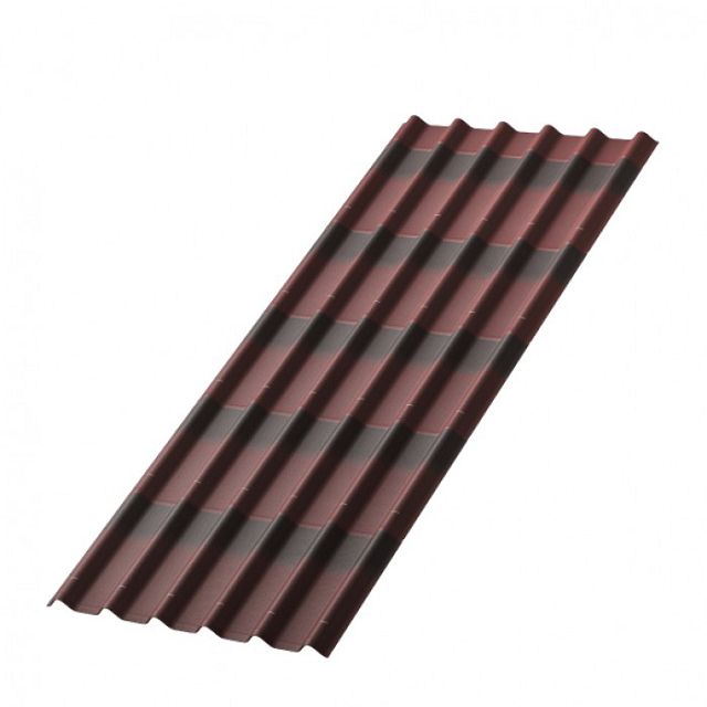 лист битумный ОНДУЛИН DIY 1,95x0,82м красный