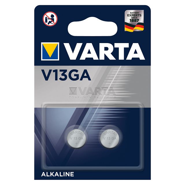 батарейка VARTA V13GA LR44 алкалиновая 2 шт.