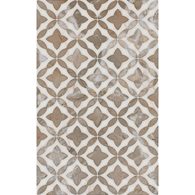 декор настенный KERAMA MARAZZI Биеннале 25x40 узор глянцевый