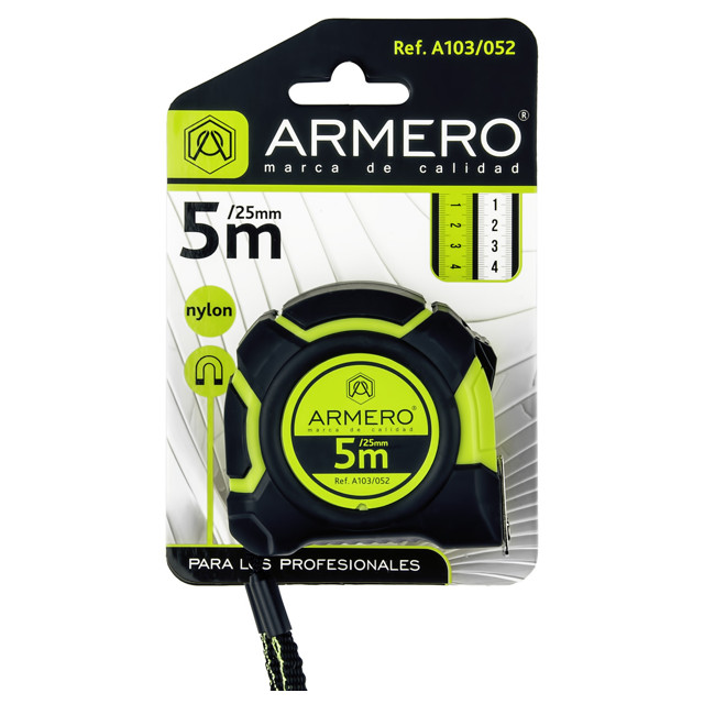 рулетка ARMERO 5мх25мм