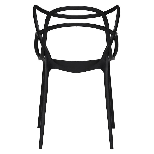 стул CAT CHAIR mod.028 чёрный пластик