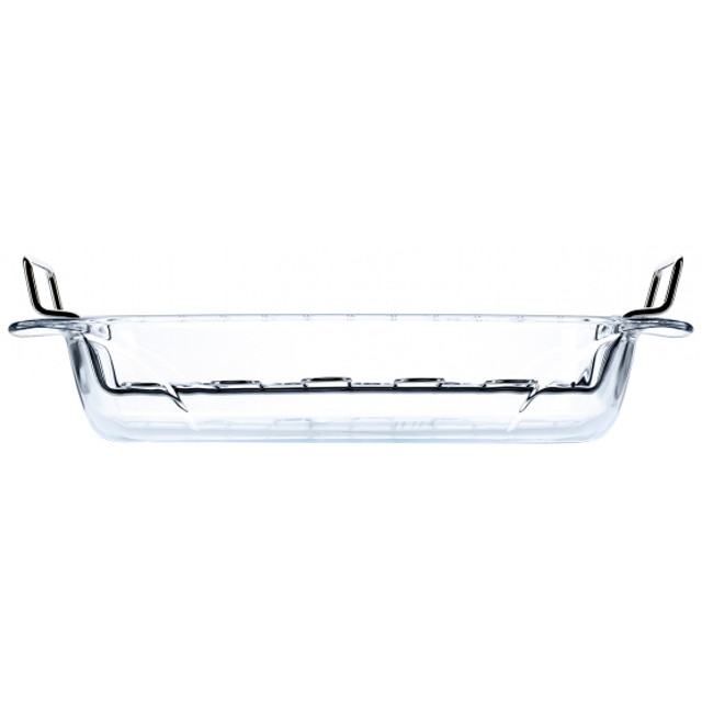 блюдо для запекания PYREX Irresistible 39х27см овальное с решеткой жаропрочное стекло