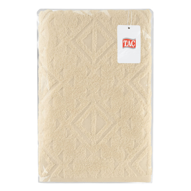 полотенце махр. TAC Jacquard 70х140см бежевое, арт.2794-21422