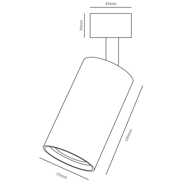 светильник трековый ARTE LAMP Ridge GU10 1х35Вт белый