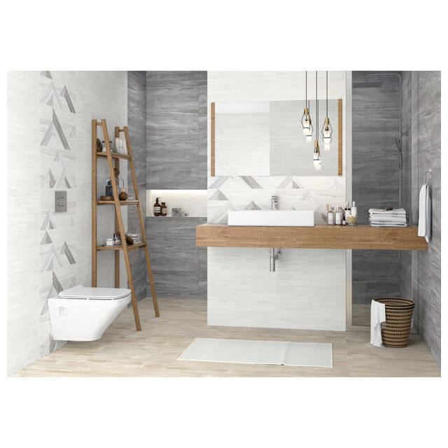 керамогранит LB CERAMICS Аспен 30х60 светло-серый
