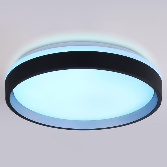 светильник светодиодный AMBRELLA Dance RGB 3000K-6500K черный/золото