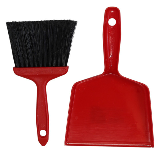 набор для уборки MR BRUSH Auto: щетка-сметка + совок пластик