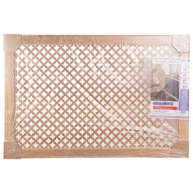 экран для радиатора DELUXE 90х60см Готико Дуб скандинавский МДФ