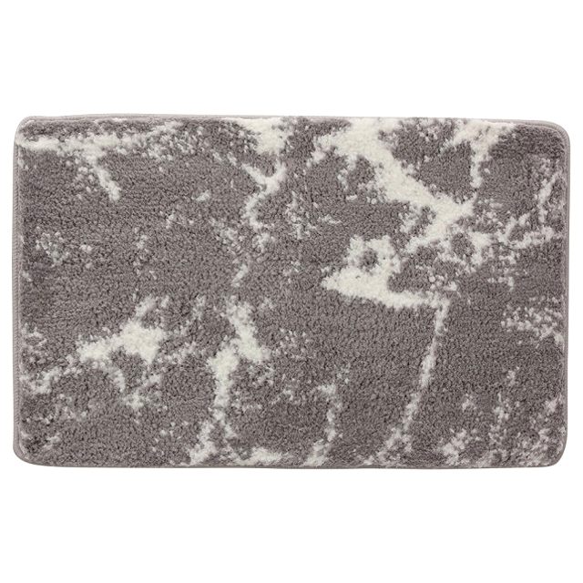 коврик для ванной IDDIS Decor 50х80см серый полиэстер