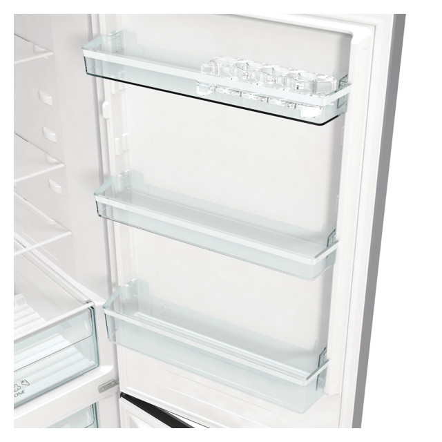 холодильник двухкамерный GORENJE NRK6191ES4 185х60х59,2см серебристый