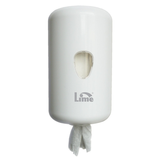 диспенсер для полотенец LIME Mini настенный центральная вытяжка 16,5х17х30см белый пластик