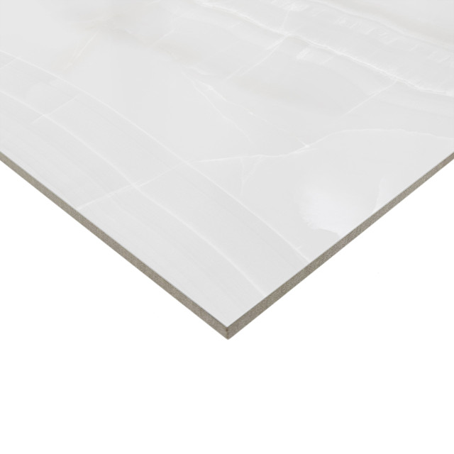 керамогранит LCM Snow Onyx 60х120 белый полированный