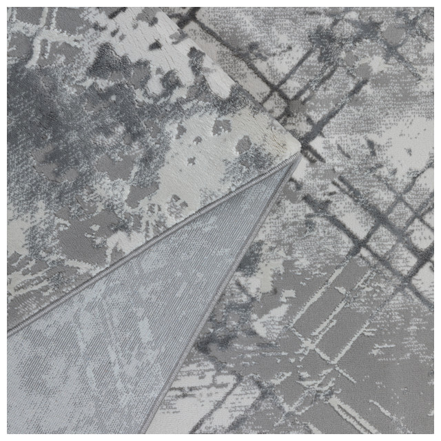 ковер JULIA 1600х2300мм дизайн A4207A GREY/D.GREY