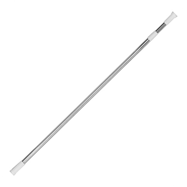 карниз для ванной OFELIS FQ102S, 110-200 см, сталь, хром