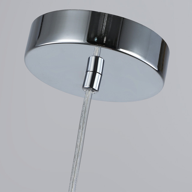 светильник подвесной AMBRELLA High Light E14 60Вт хром/белый матовый