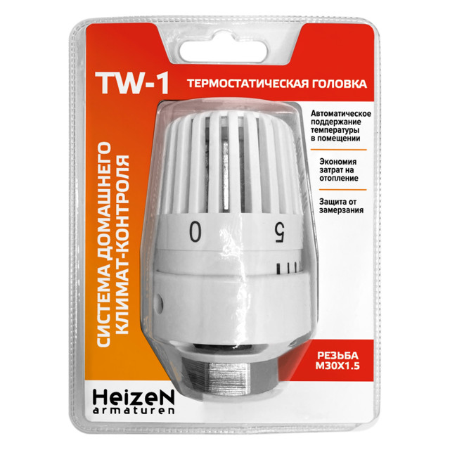 головка термостатическая HEIZEN TW-1 M30x1,5