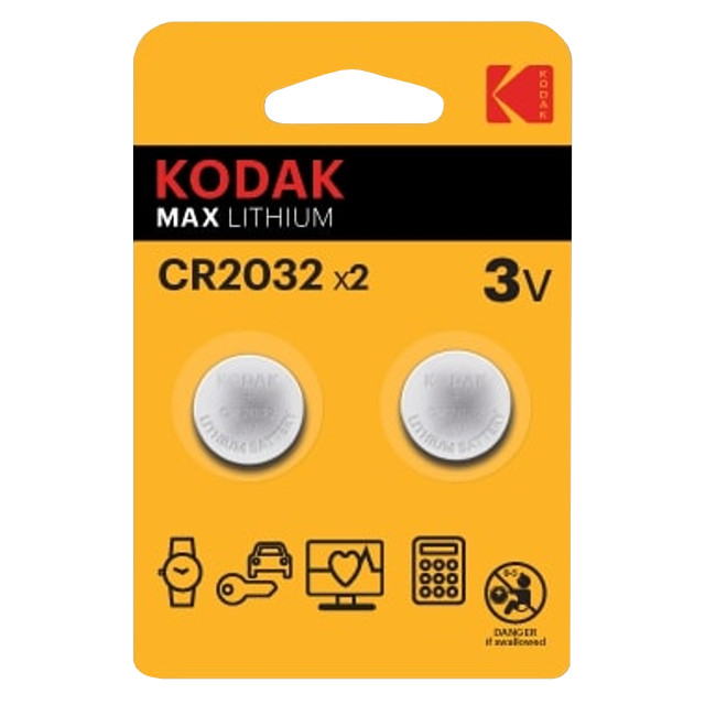 батарейка KODAK CR2032 блистер 2шт