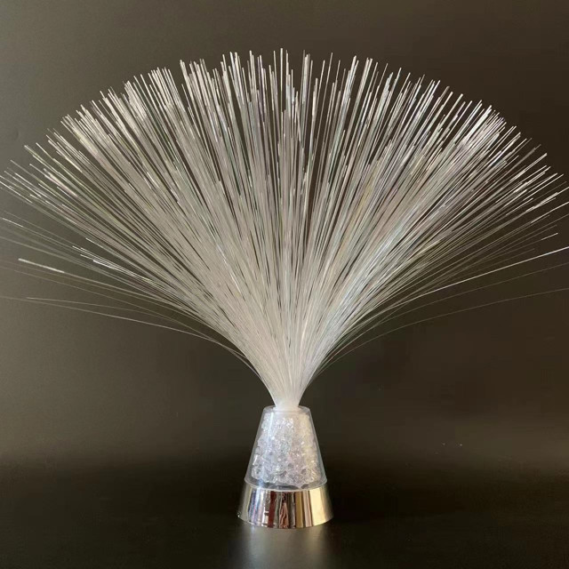 настольный светильник GAUSS Fiber Light RGB 1Вт LED 3xAAA белый