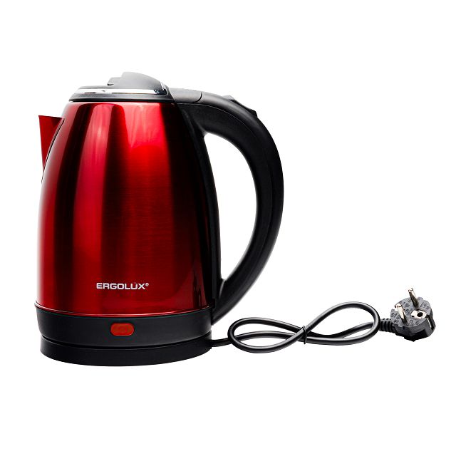 чайник ERGOLUX ELX-KS05-C04 1600Вт 1,8л металл красный чайник ERGOLUX ELX-KS05-C04 1600Вт 1,8л металл красный