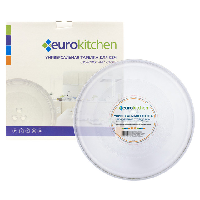 тарелка для СВЧ EUROKITCHEN N-07 25,5см