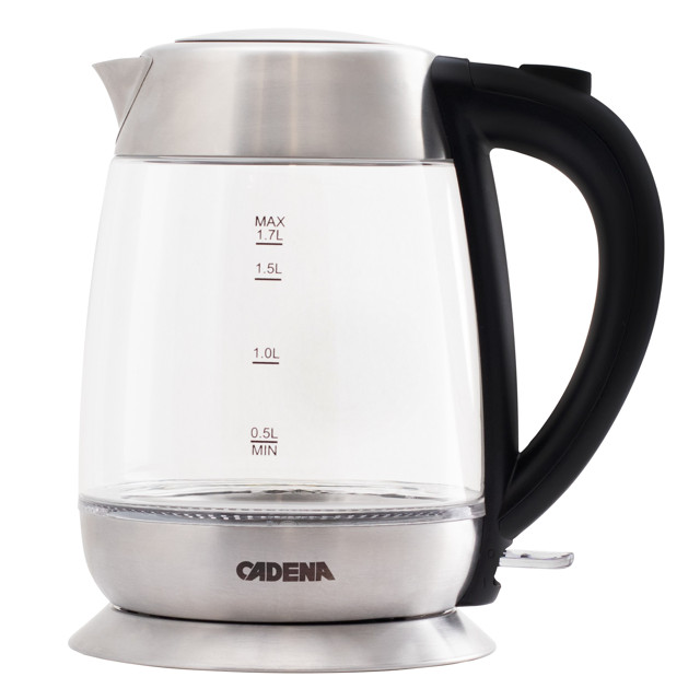 чайник CADENA KC501G 2200Вт 1,7л стекло