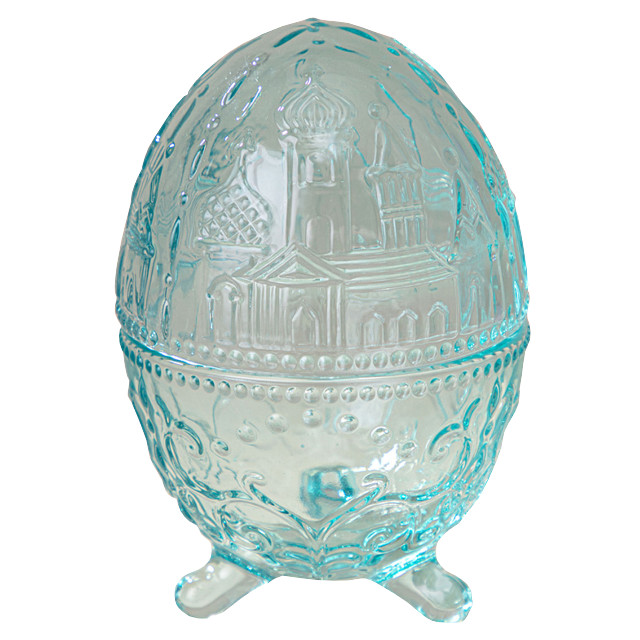емкость для хранения LEFARD Easter Emerald 0,16л круглая стекло