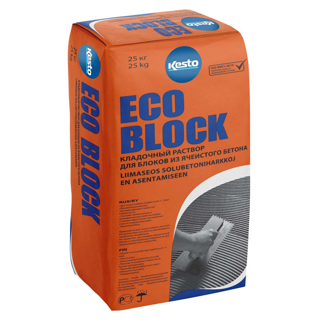 клей для блоков KESTO Eco Block 25кг