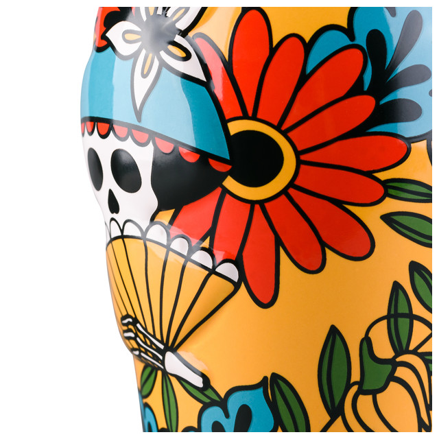 дозатор для жидкого мыла Los Muertos керамика желтый