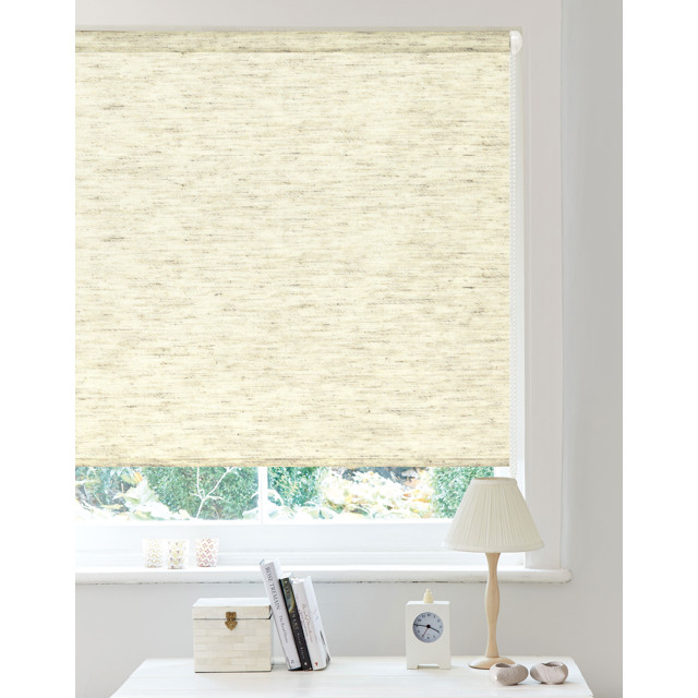 штора рулонная GARDEN Лен светопроницаемая 140x170см натуральная, арт.537692140x170V1